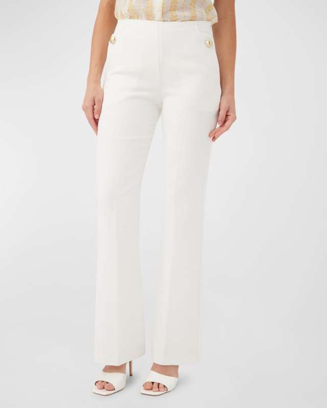 Boynton 2 Mid-Rise Flare-Leg Pants